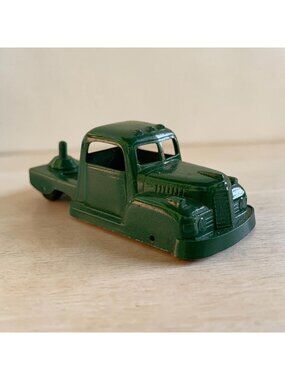 Tootsietoy Green International Toy Semi Truck Cab Shell 1960s Collectible
